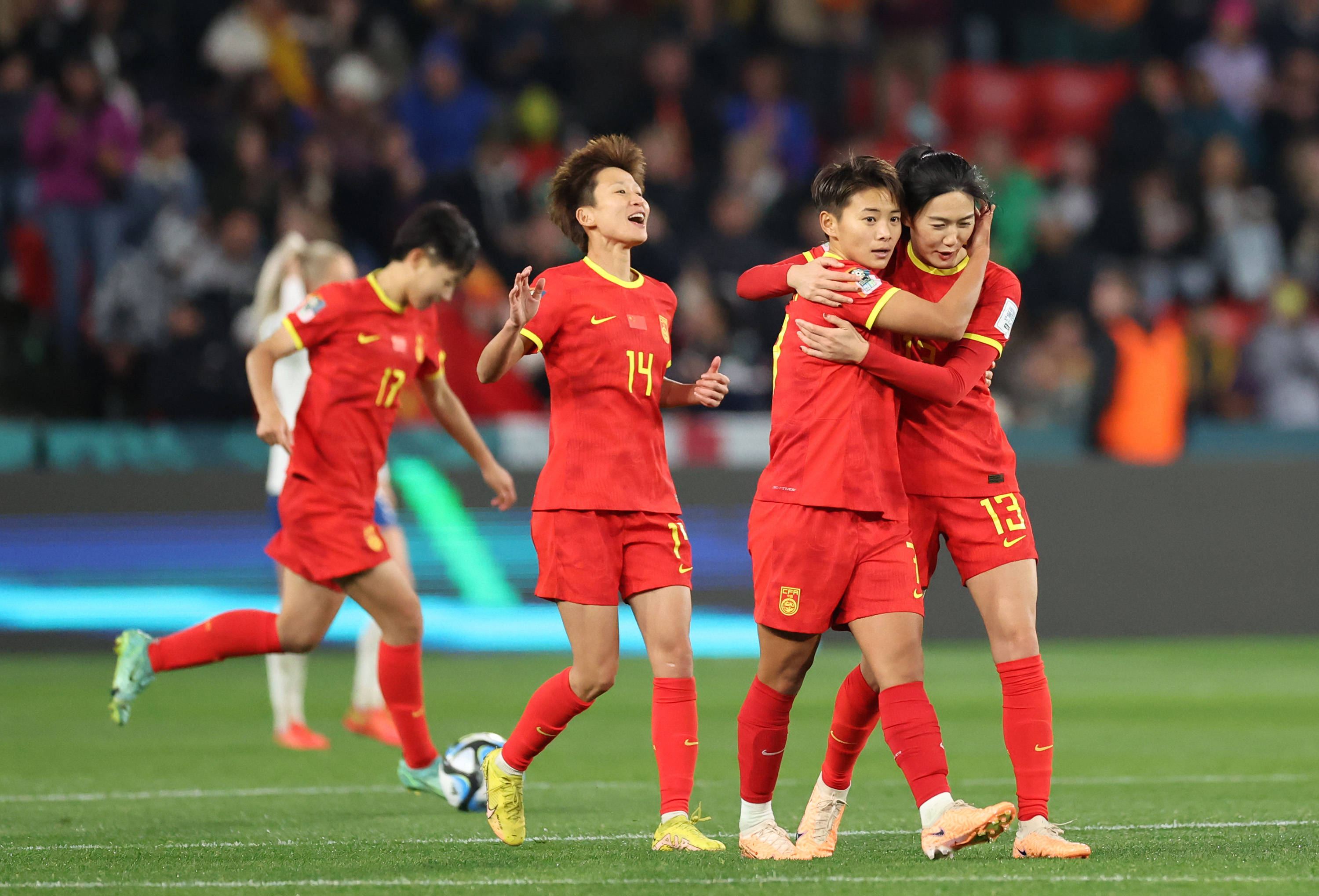 中国女足在国际赛场上大获胜利 中国女足在国际赛场上大获胜利