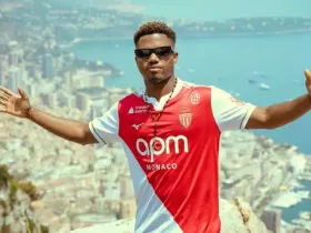 摩纳哥队伍球员备战精神十足,备战中 摩纳哥队伍球员备战精神十足,备战中