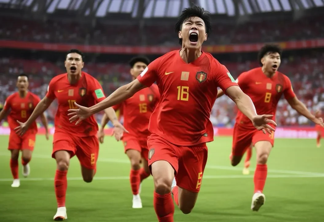 中国足球比赛中球员风采耀眼绽放 中国足球比赛中球员风采耀眼绽放