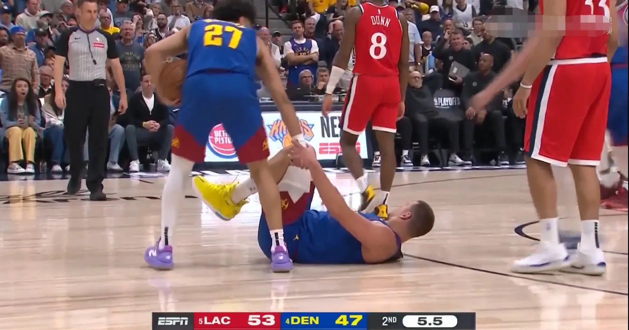 快船不敌掘金，遭遇两连败