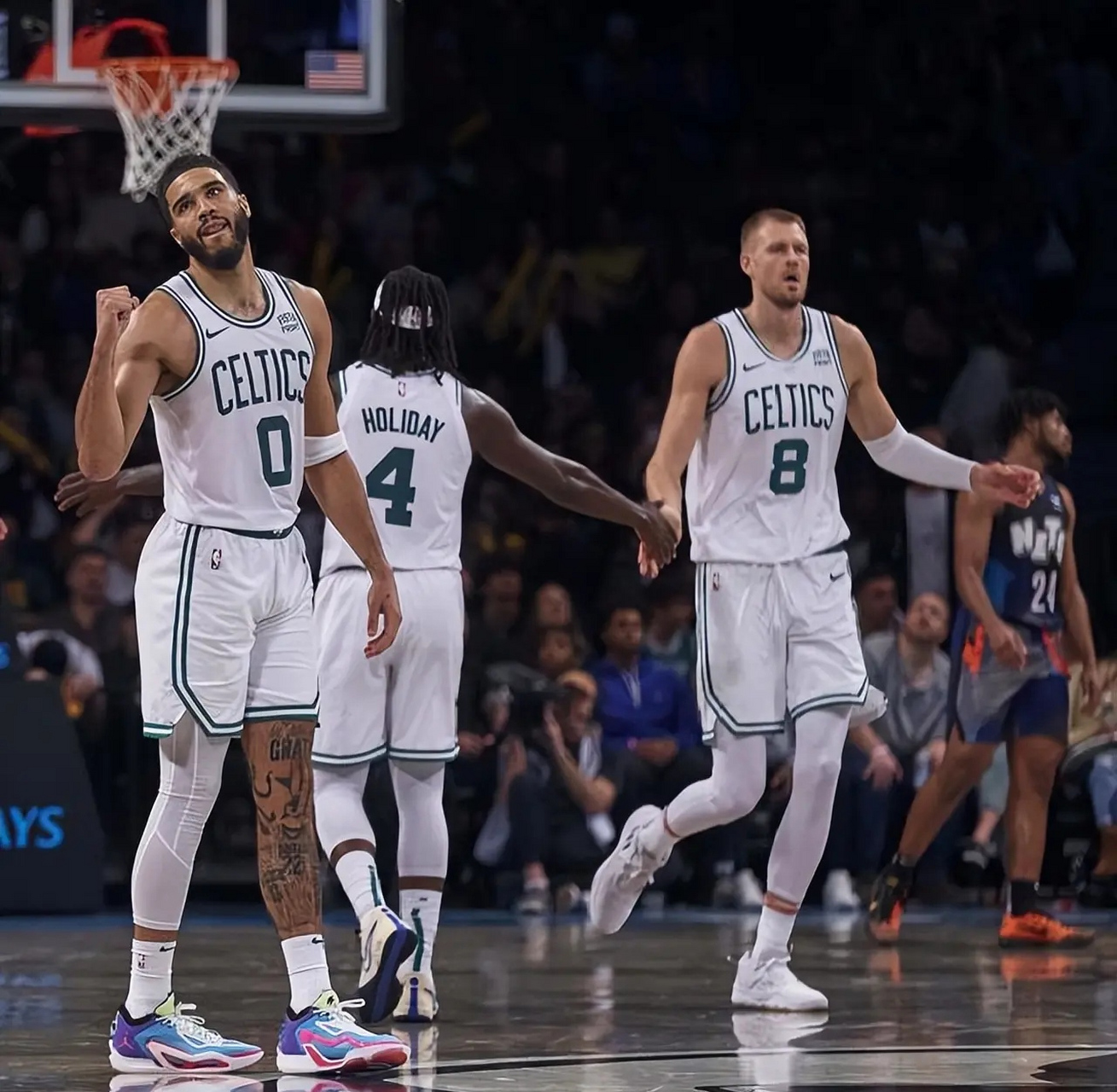 凯尔特人客场力克篮网,塔图姆砍下30+ 凯尔特人客场力克篮网,塔图姆砍下30+